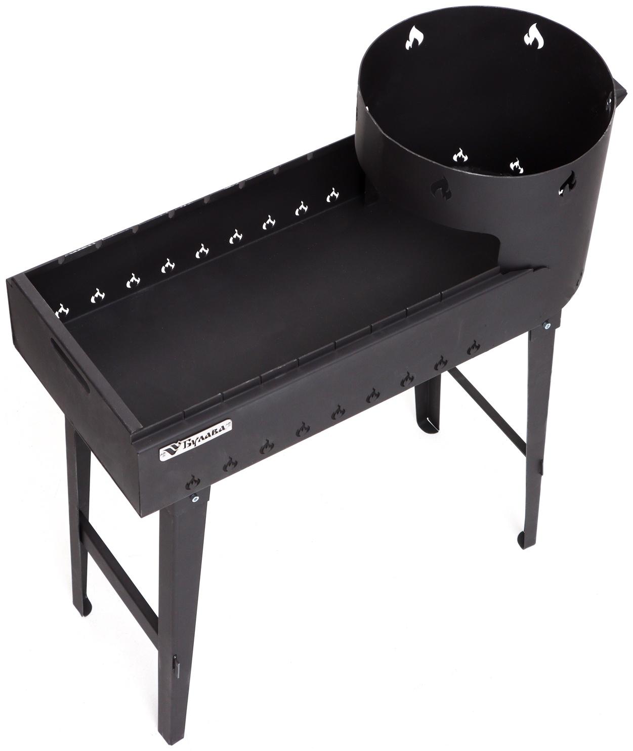 Мангал с очагом 