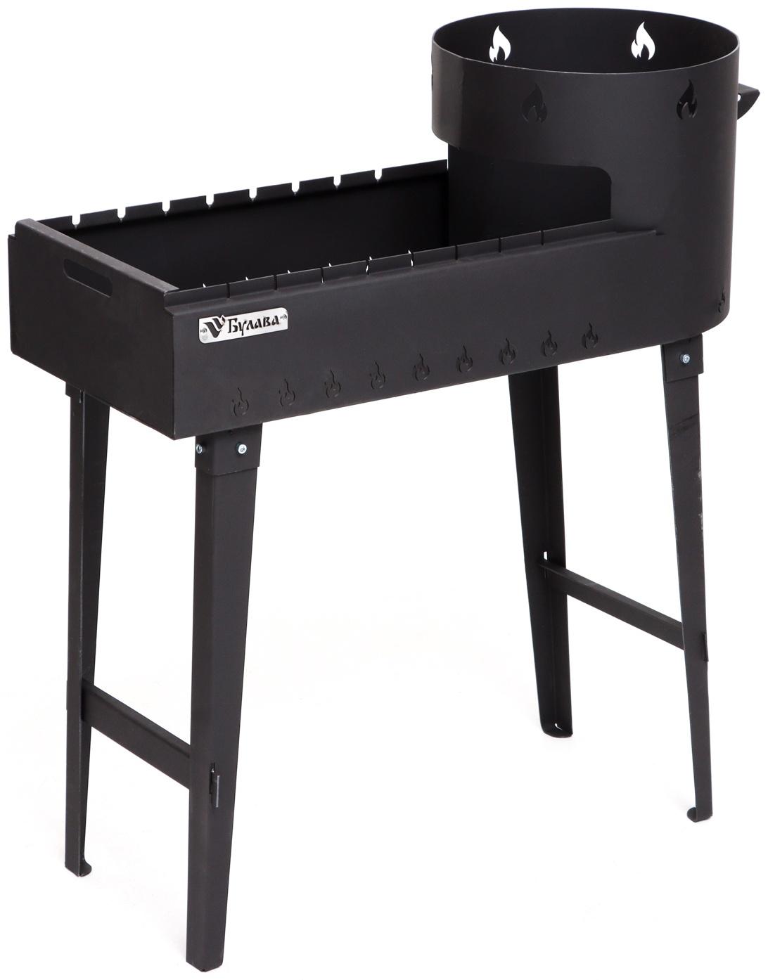 Мангал с очагом 
