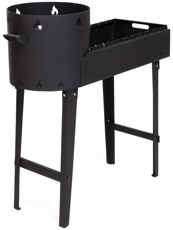 Мангал с очагом 