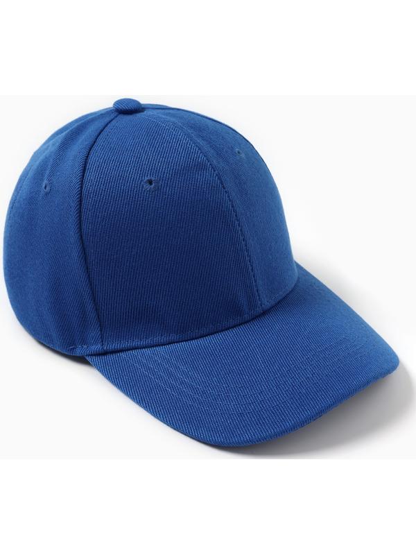 Бейсболка мужская , цвет синий, размер 56-58