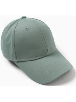 Бейсболка мужская, цвет аква, размер 56-58