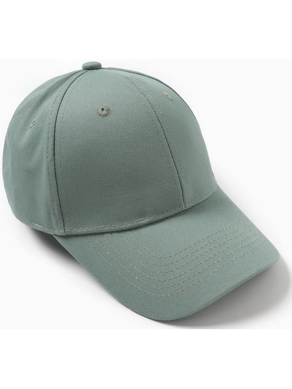 Бейсболка мужская, цвет аква, размер 56-58