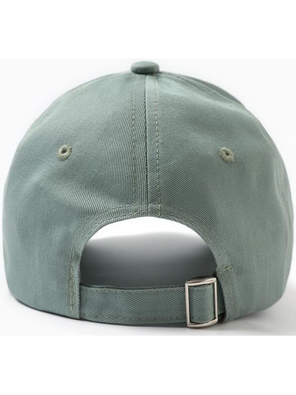 Бейсболка мужская, цвет аква, размер 56-58