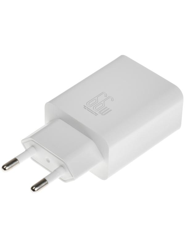 Сетевое зарядное устройство GQ-195, Type-C, 3 A, 66 W, белое