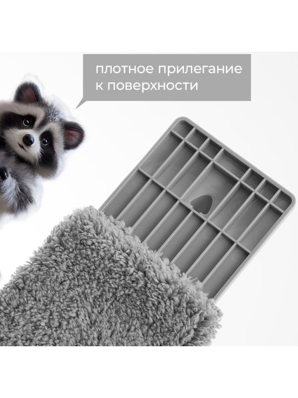 Окномойка с гибким механизмом, рабочая часть 180, двусост телескоп черенок 131 см, 32х6,5 см   10069