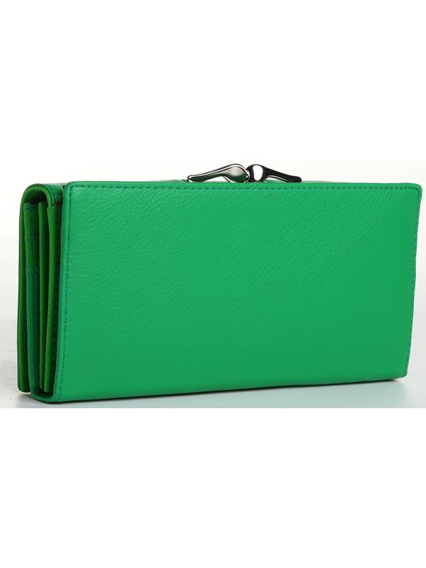 Кошелёк на магните, цвет зелёный