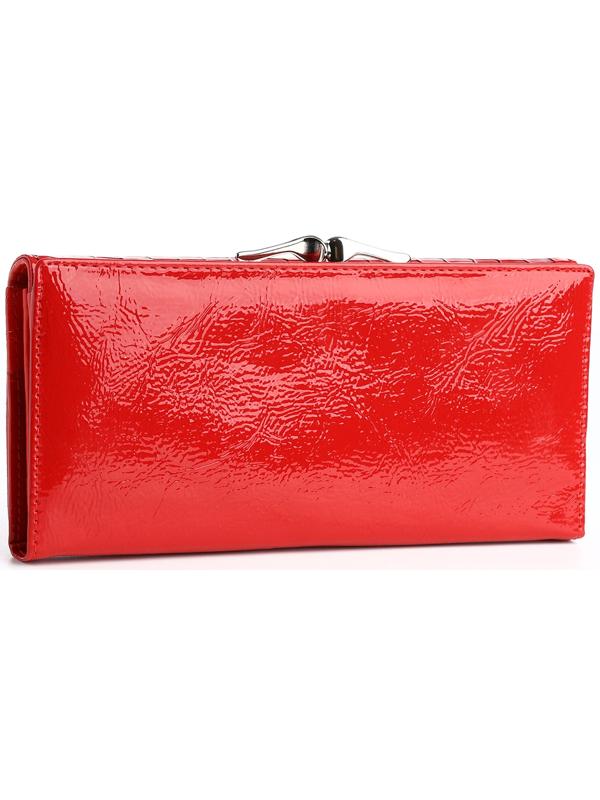 Кошелёк на магните, цвет красный