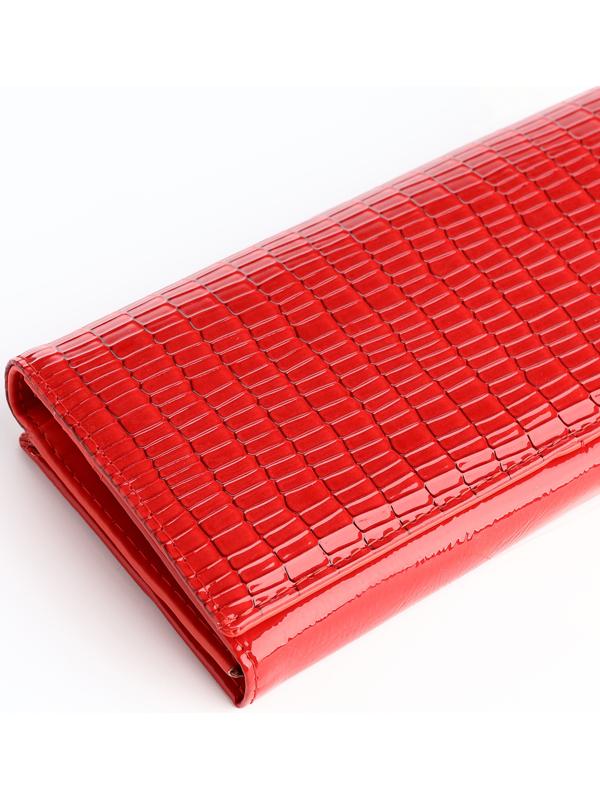 Кошелёк на магните, цвет красный