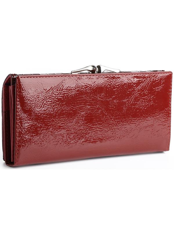 Кошелёк на магните, цвет бордовый