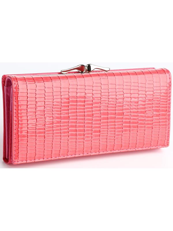 Кошелёк на магните, цвет розовый