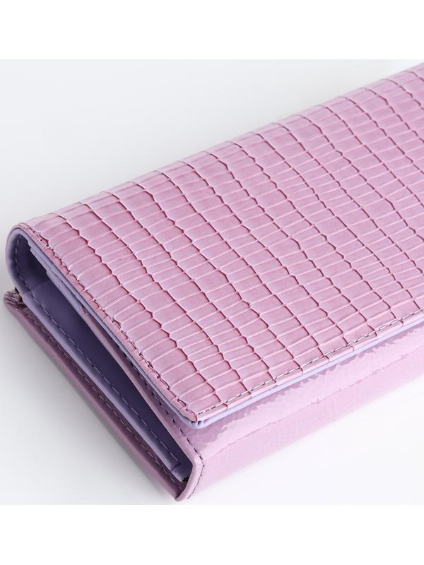 Кошелёк на магните, цвет фиолетовый