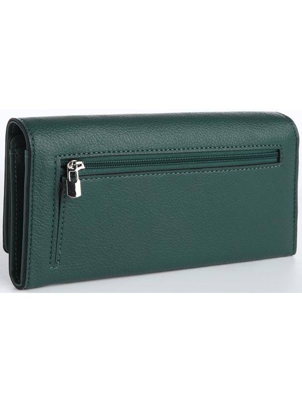 Кошелёк на магните, цвет зелёный