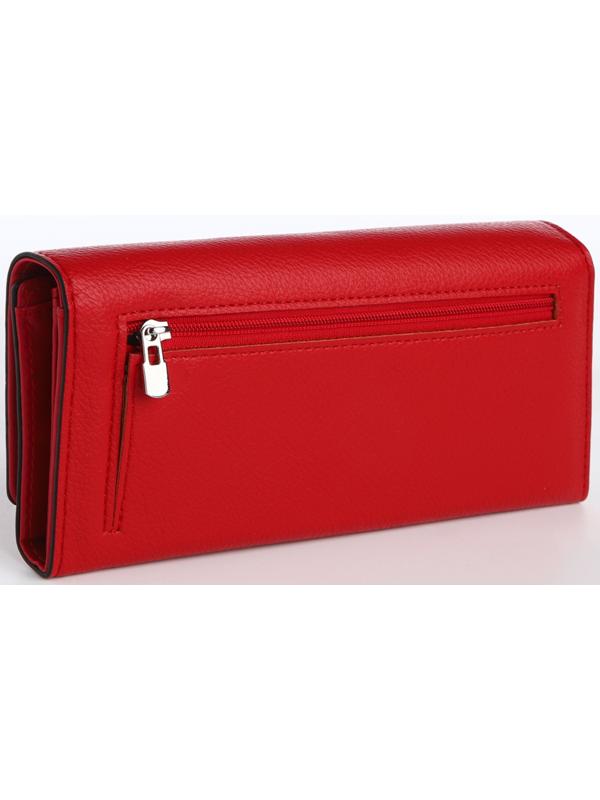 Кошелёк на магните, цвет красный