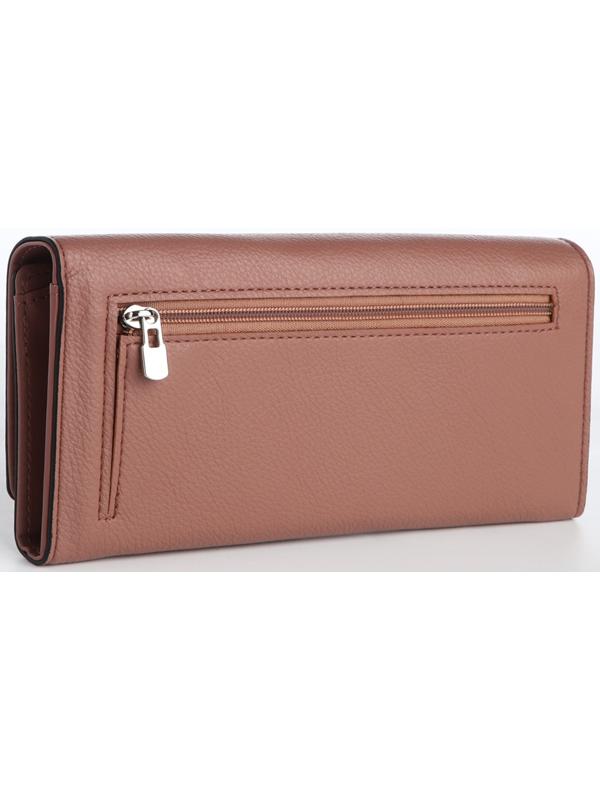 Кошелёк на магните, цвет пудровый