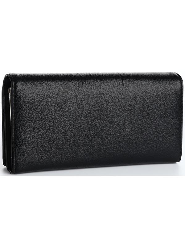 Кошелёк на магните, цвет чёрный