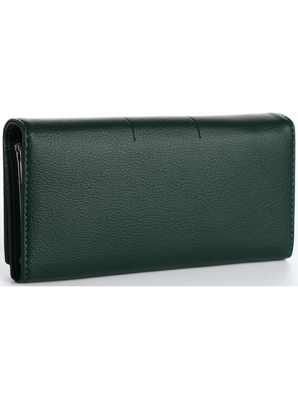 Кошелёк на магните, цвет зелёный