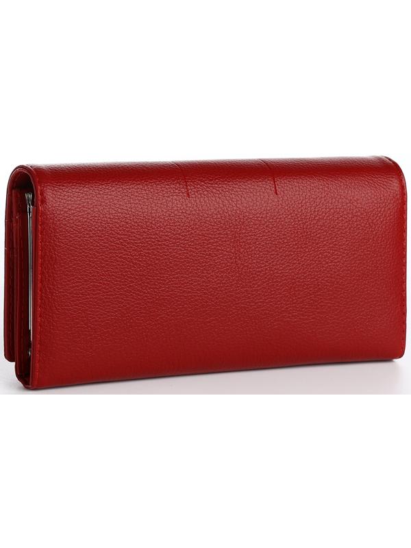 Кошелёк на магните, цвет красный