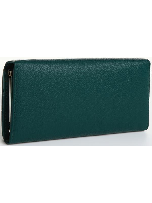 Кошелёк на магните, цвет зелёный