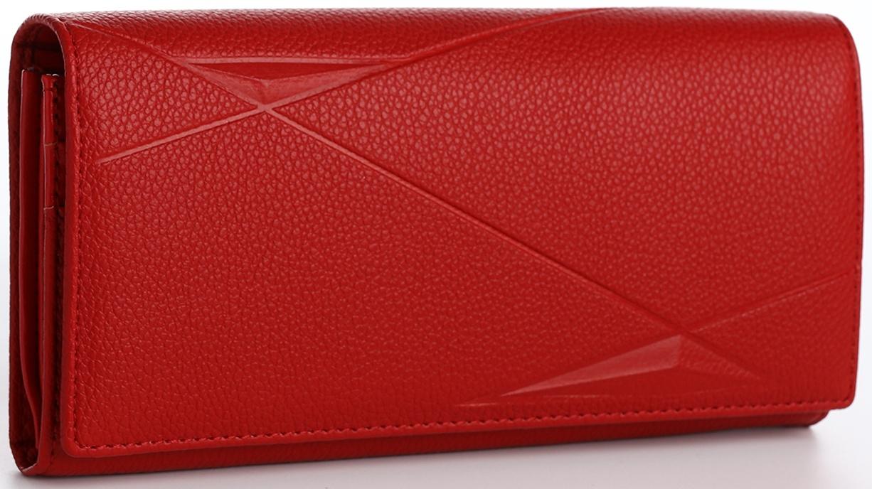 Кошелёк на магните, цвет красный
