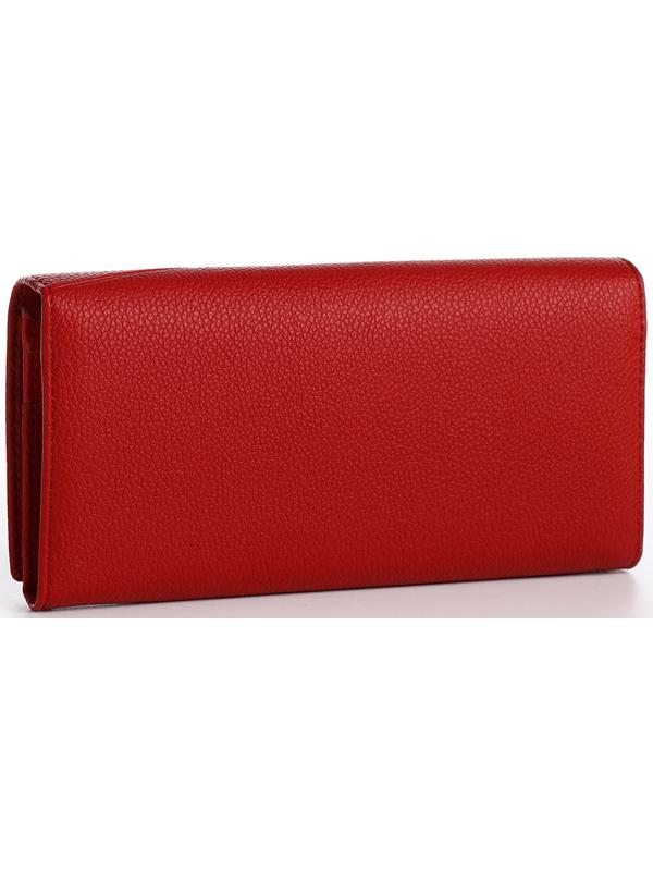 Кошелёк на магните, цвет красный