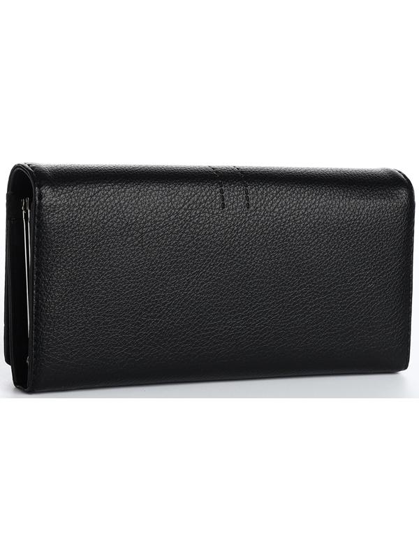 Кошелёк на магните, цвет чёрный