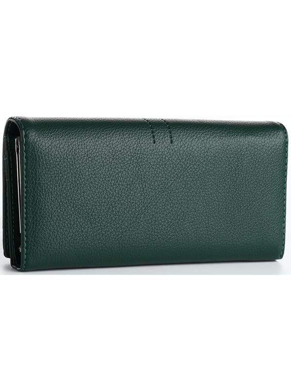Кошелёк на магните, цвет зелёный