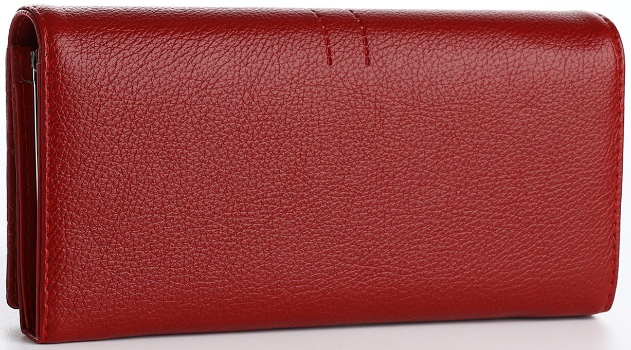 Кошелёк на магните, цвет красный