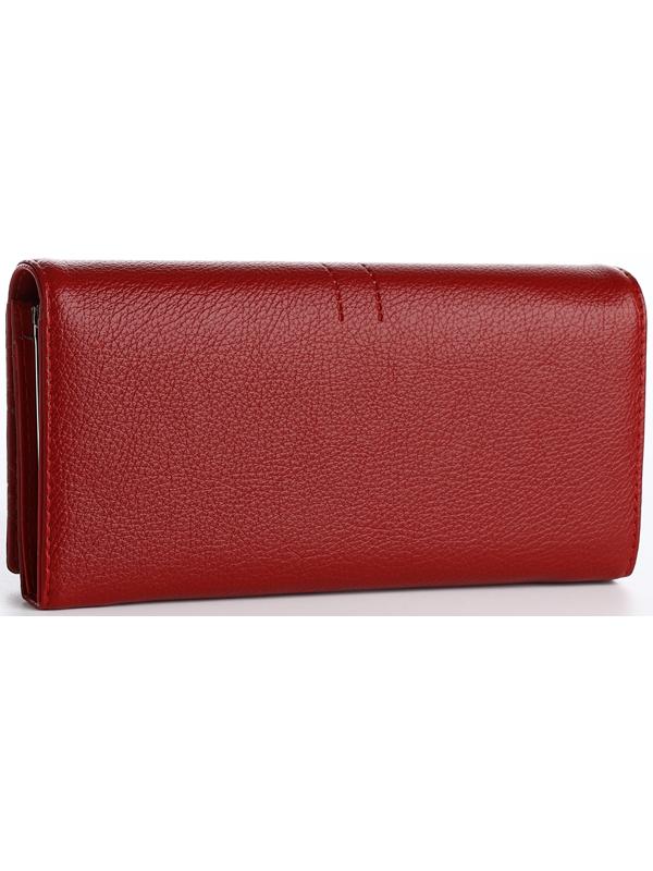 Кошелёк на магните, цвет красный