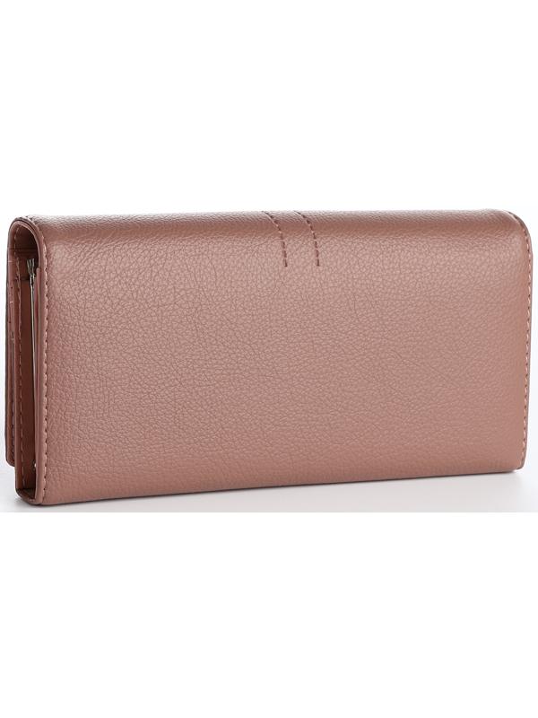 Кошелёк на магните, цвет пудровый