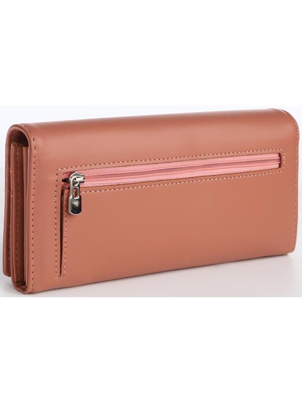 Кошелёк на магните, цвет розовый
