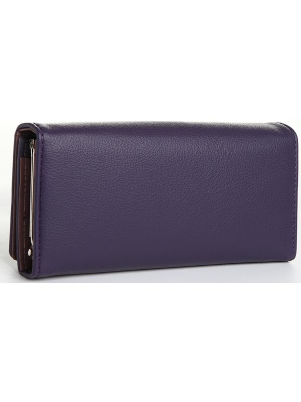 Кошелёк на магните, цвет фиолетовый