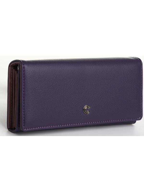 Кошелёк на магните, цвет фиолетовый