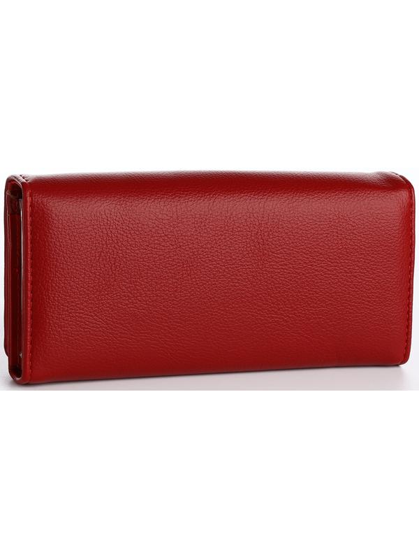Кошелёк на магните, цвет красный