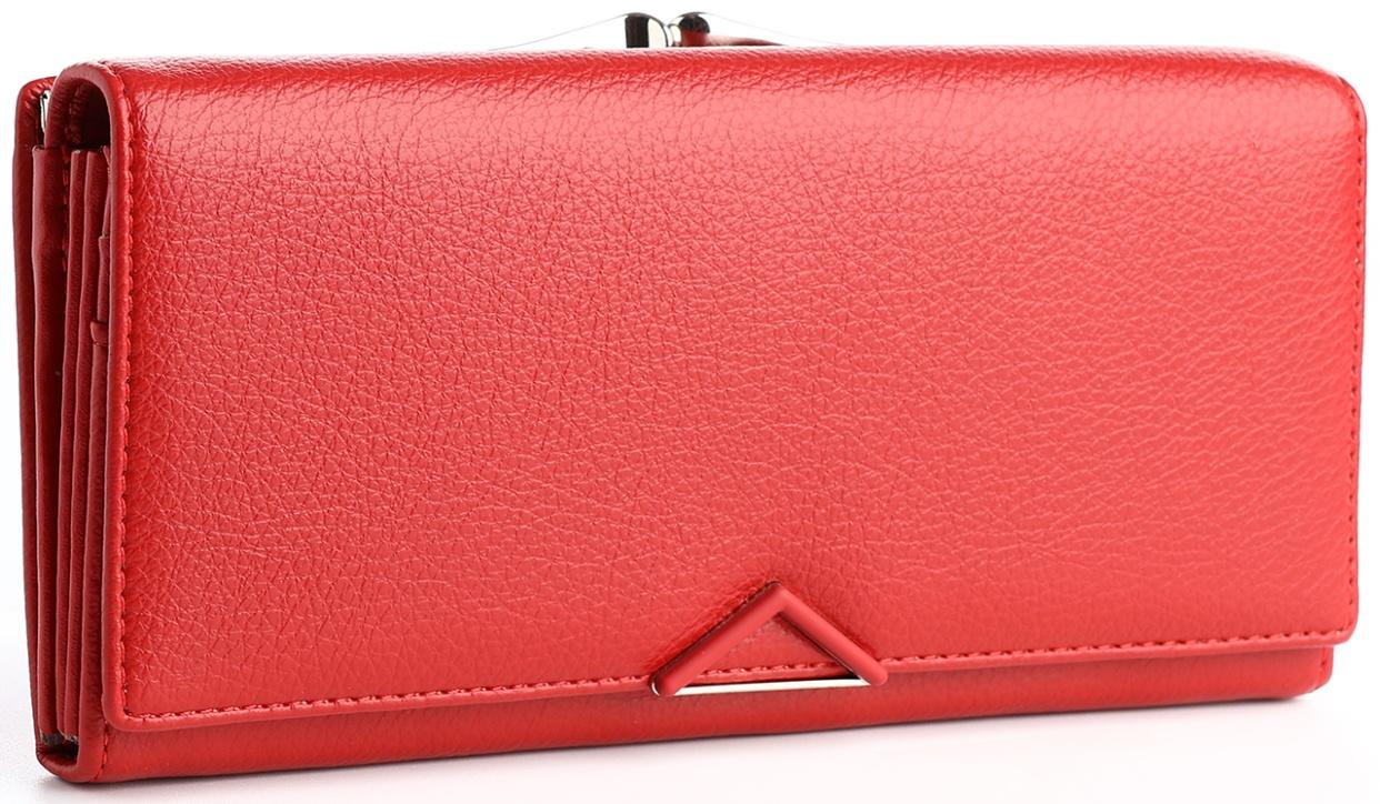 Кошелёк на магните, цвет красный