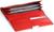 Кошелёк на магните, цвет красный