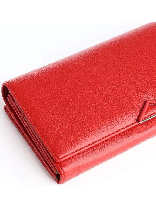 Кошелёк на магните, цвет красный