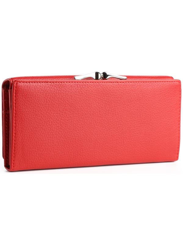 Кошелёк на магните, цвет красный