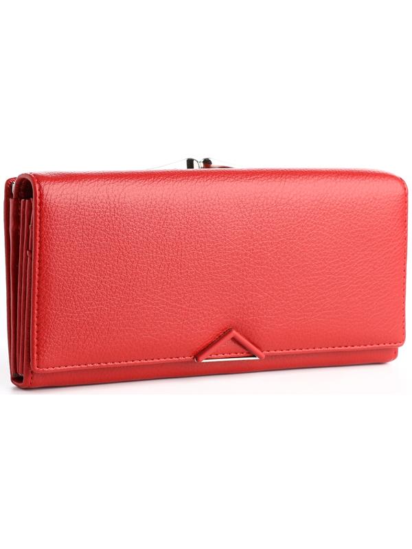 Кошелёк на магните, цвет красный