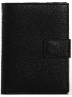 Портмоне на магните 3 в 1, отдел для автодокументов, паспорта, цвет чёрный