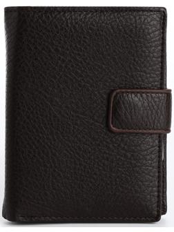 Портмоне на магните 3 в 1, отдел для автодокументов, паспорта, цвет коричневый