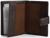 Портмоне на магните 3 в 1, отдел для автодокументов, паспорта, цвет коричневый