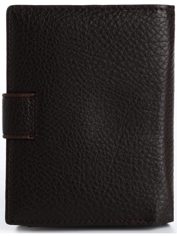 Портмоне на магните 3 в 1, отдел для автодокументов, паспорта, цвет коричневый