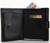 Портмоне на магните 3 в 1, отдел для автодокументов, паспорта, цвет чёрный