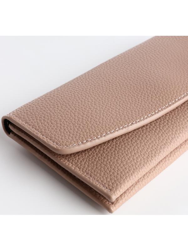 Кошелёк на магните, цвет розовый