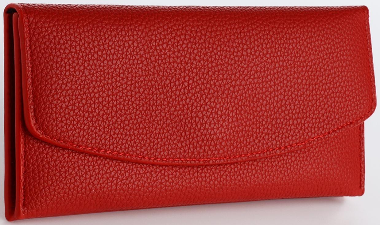 Кошелёк на магните, цвет красный