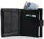 Портмоне на магните 3 в 1, отдел для автодокументов, паспорта, цвет чёрный