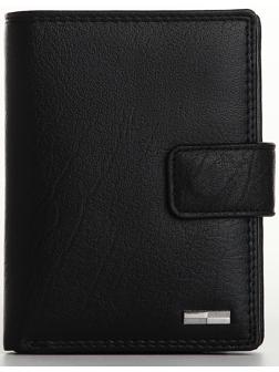 Портмоне на магните 3 в 1, отдел для автодокументов, паспорта, цвет чёрный