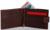 Портмоне на кнопке, цвет коричневый