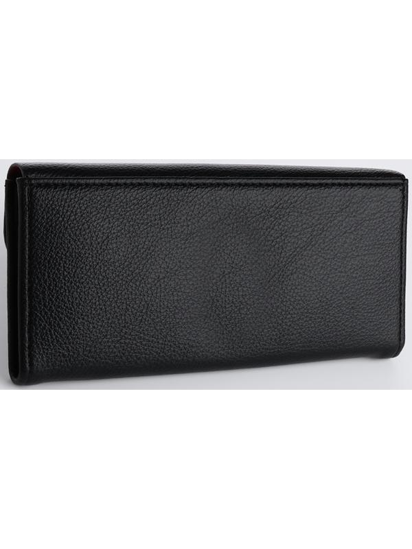 Кошелёк на магните, цвет чёрный