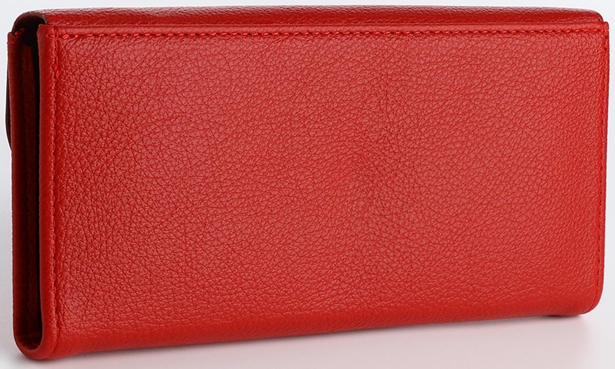 Кошелёк на магните, цвет красный